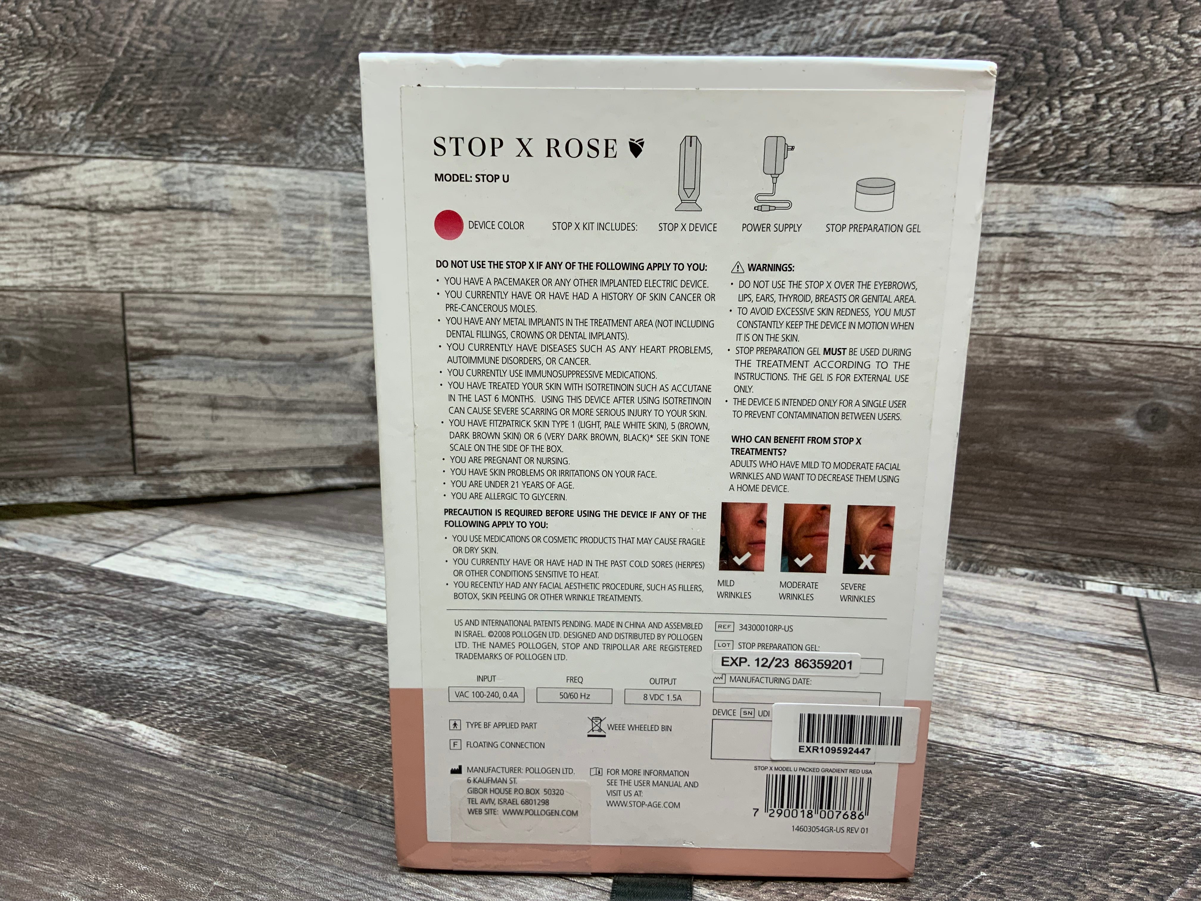 TriPollar Stop X Rose – Radio Frequency Skin Tightening Machine (8095015731438)